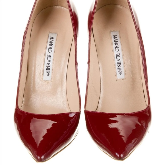Red Manolo Blahnik heels - Picture 1 of 5